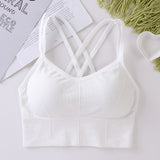 Breathable Sports Bra Anti-sweat Fitness Top Seamless Yoga